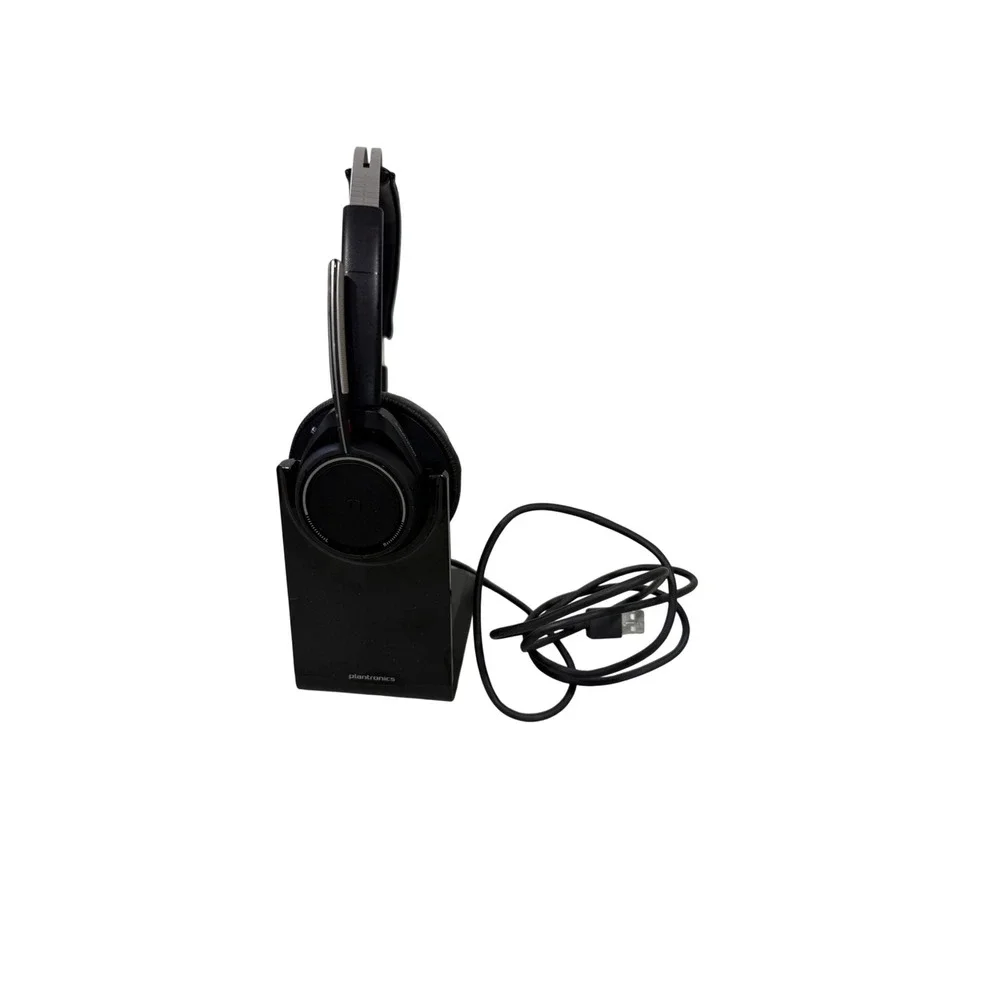 Plantronics Voyager Focus UC B825 Wireless Bluetooth Headset with Charging Stand